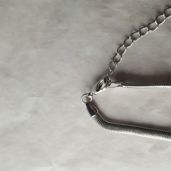 Red Enamel And Rhinestone Elephant Pendant - Picture 3 of 6